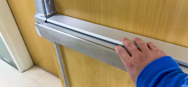 Installing a Push Bar on a Door Rancho San Diego